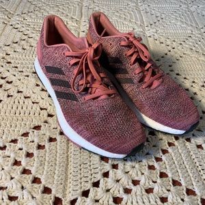 Pink Adidas Pure Boost